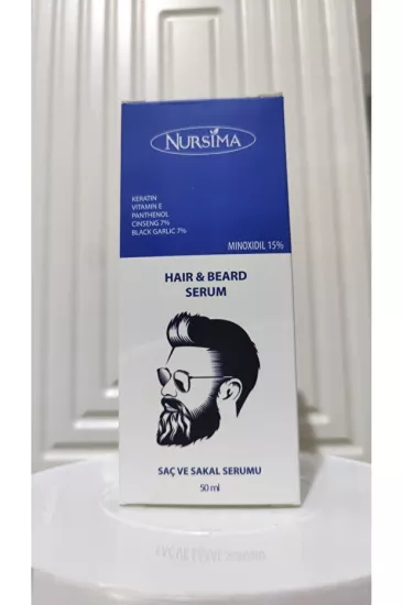 Nursima Saç Ve Sakal Serumu 50 Ml