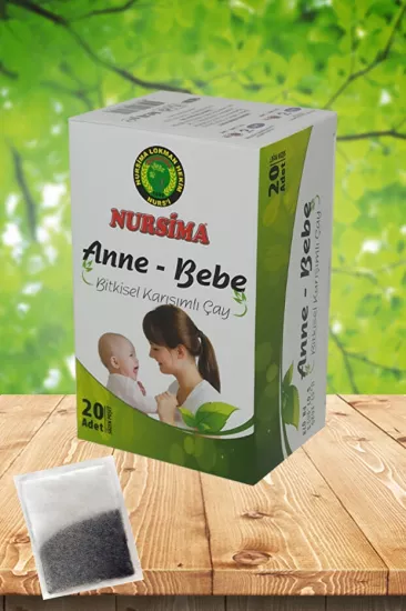 Nursima Anne-Bebe Bitkisel Karışımlı Çay 20 Süzen Poşet