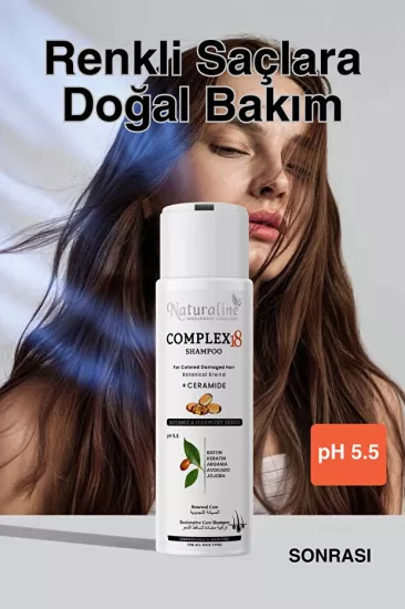 Naturaline Complex 18 Şampuan + Seramid 400 Ml