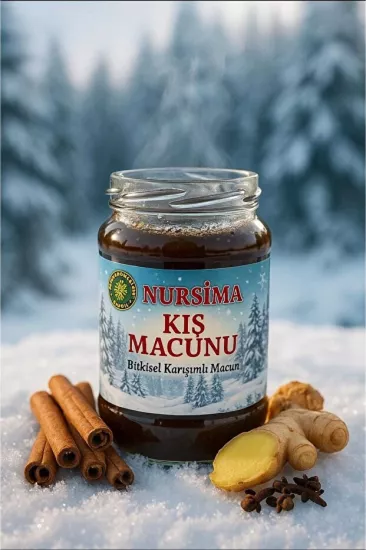 Nursima Kış Macunu Bitksel Karışımlı Macun 420 Gr Koli 15 Adet