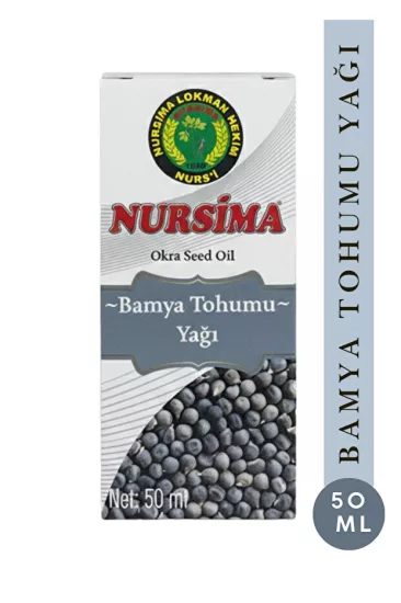 Nursima Bamya Tohumu Yağı 50 Ml Koli 12 Adet