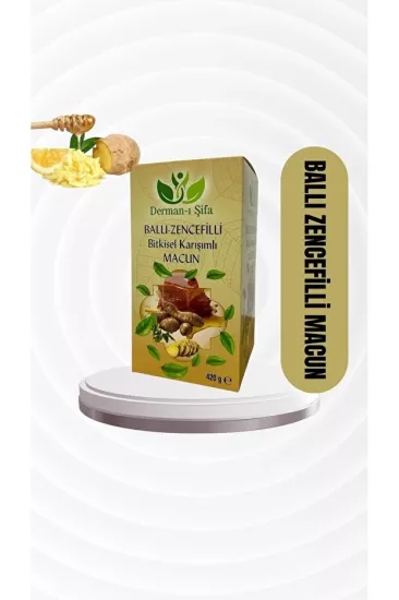 Derman-I Şifa Ballı Zencefilli Macun 420 Gr