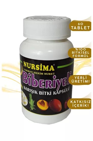 Nursima Biberiyeli Karışık Bitki Kapsül 60 Adet