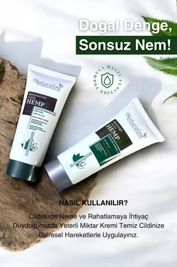 Naturaline Kenevir Nemlendirici Krem 100 Ml