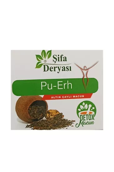 Şifa Deryası Pu-erh Altın Çaylı Macunu 350 Gr. Koli 12 Adet