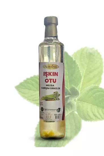 Nursima Işkın Otu-Melisa Karışık Sirkesi Cam Şişe 500 Ml