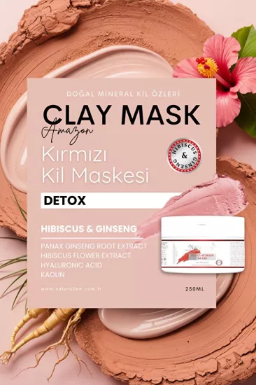 Naturaline Kırmızı Kill Maske Detox 250 Ml