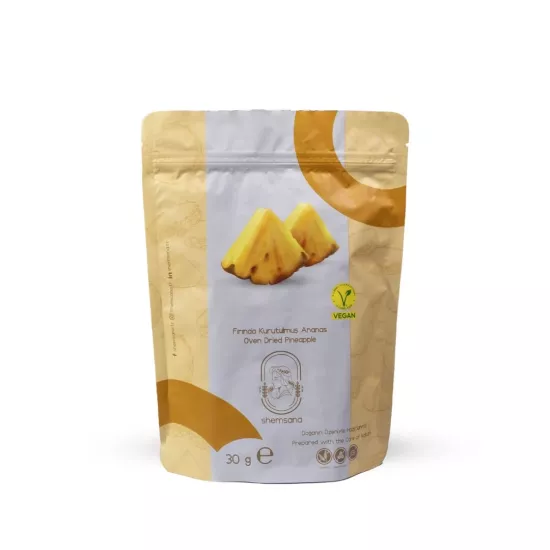 Shemsana Kurutulmuş Ananas 30 Gram Koli 8 Adet