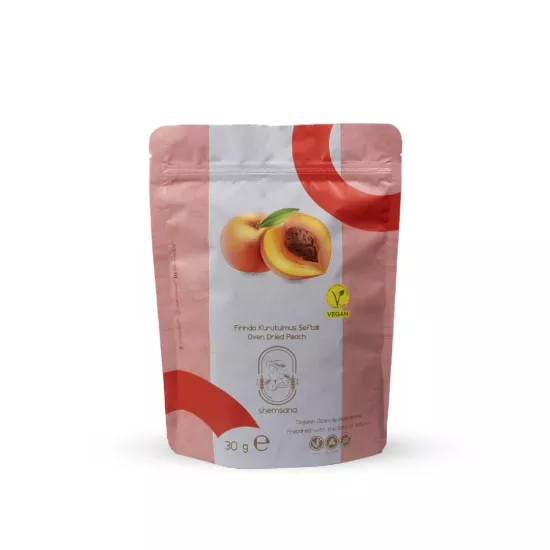 Shemsana Kurutulmuş Şeftali 30 Gram Koli 8 Adet