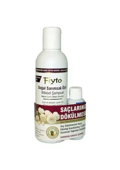 Fiyto Sarımsak Özlü Bitkisel Şampuan 500 Ml Koli 16 Adet