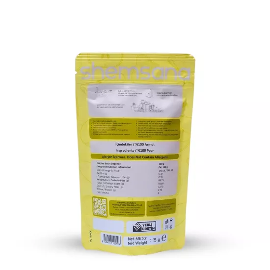 Shemsana Kurutulmuş Armut 15 Gram Paket