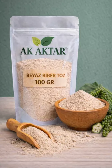 Beyaz Biber Toz 100 Gr