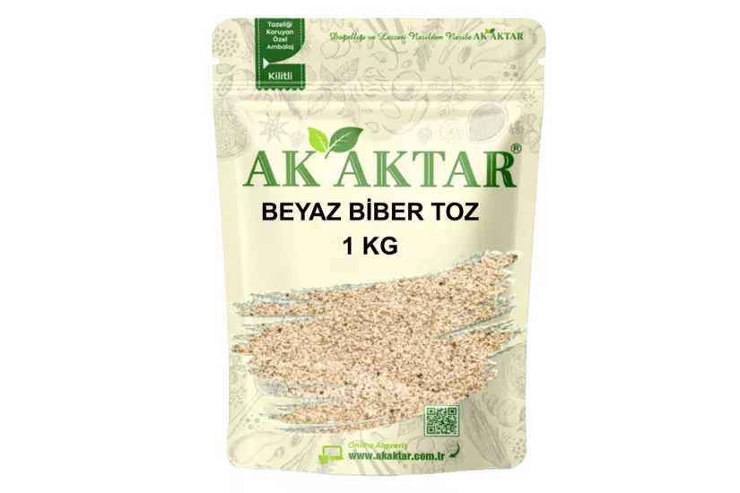 Beyaz Biber Toz 1 Kg