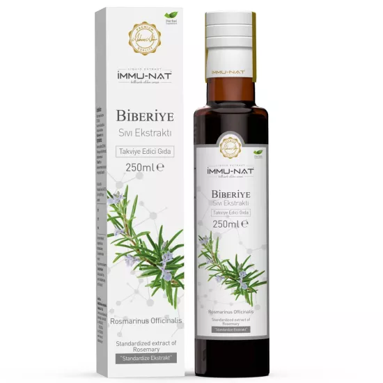 Immu-Nat Biberiye Yaprağı Sıvı Ekstraktı 250 ML