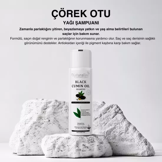 Naturaline Çörek Otu Yağı Şampuanı 400 Ml
