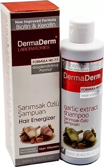 Dermaderm Sarımsak Özlü Şampuan 250 ml