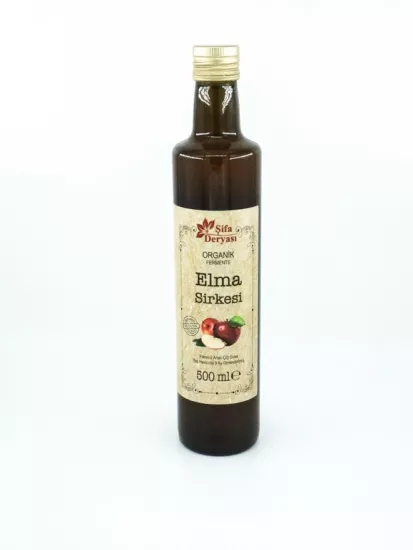 Şifa Deryası Katkısız Elma Sirkesi 500 Ml Koli 12 Adet