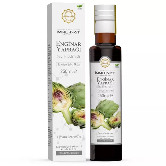 Immu-Nat Enginar Yaprağı Sıvı Ekstraktı 250 ML