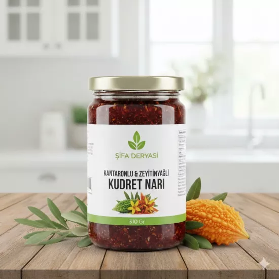 Şifa Deryası Kantaronlu & Zeytinyağli Kudret Nari 310 Gr