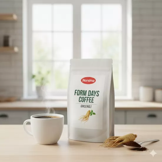 Nursima Form Days Coffee Ginsengli 100 Gr Koli 24 Adet