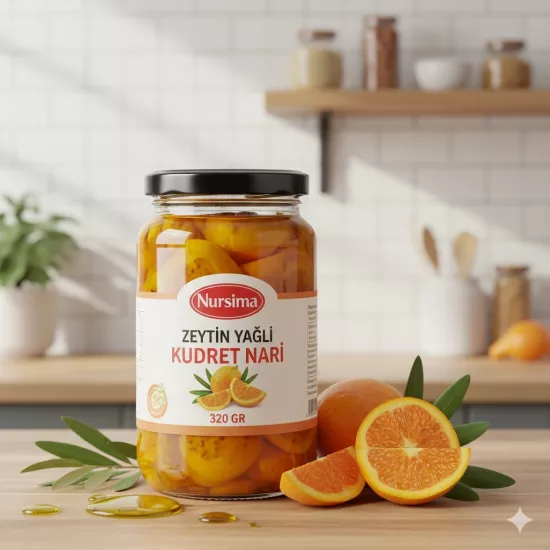 Nursima Zeytin Yağlı Kudret Narı 320 Gr Koli 15 Adet