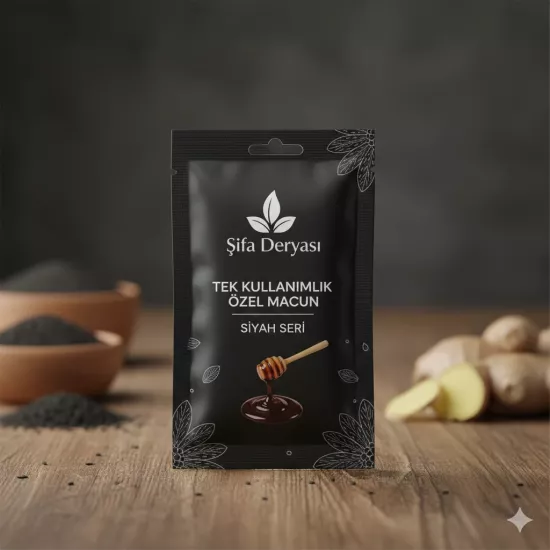 Şifa Deryası Tek Kullanmilik Macun Siyah