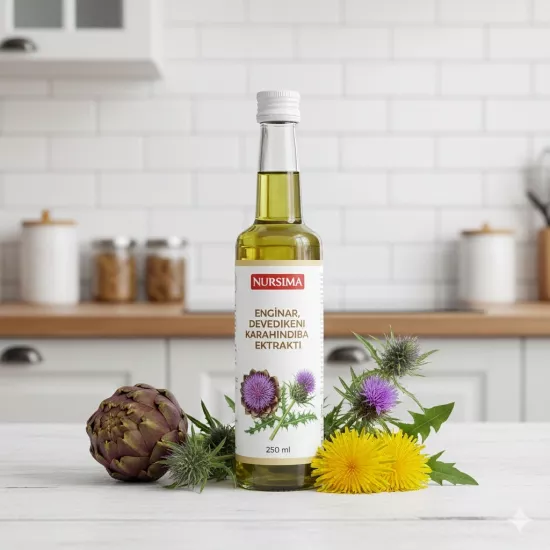 Nursima Enginar Devedikeni Karahindiba Ekstraktı 250 Ml