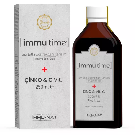 Immu-Nat Immu-Time Sıvı Bitki Eks. Karışımı 250 ML