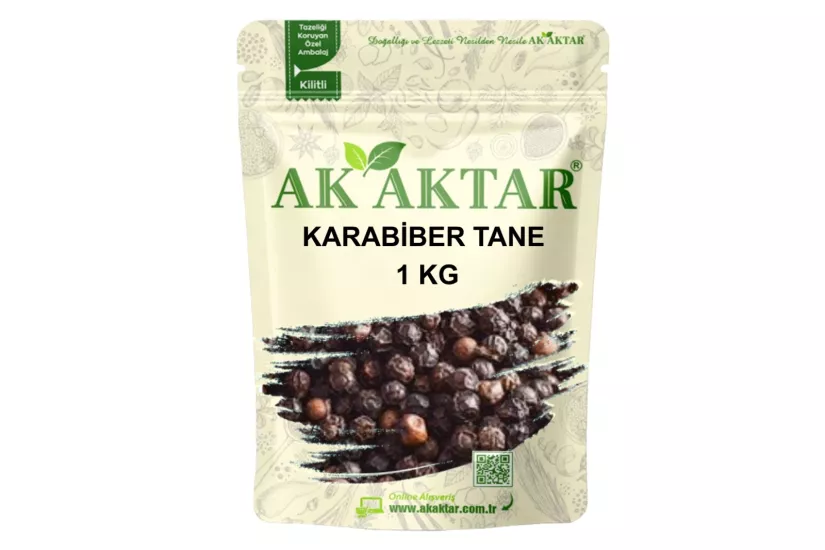 Karabiber Tane 1 Kg Koli 20 Adet