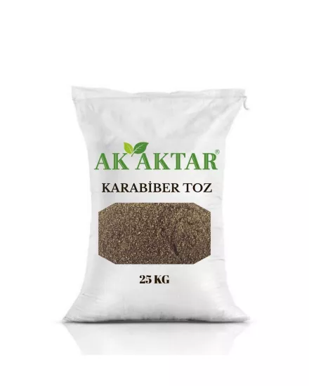 Karabiber Toz 25 Kg