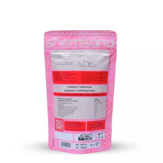 Shemsana Kurutulmuş Karpuz 15 Gram Paket