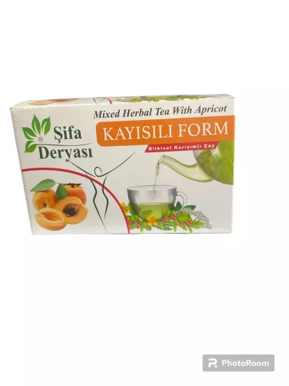Şifa Deryası Kayısılı Form Çay 20’li Süzen Poşet