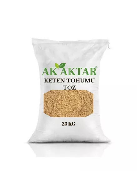 Keten Tohumu Toz 25 Kg