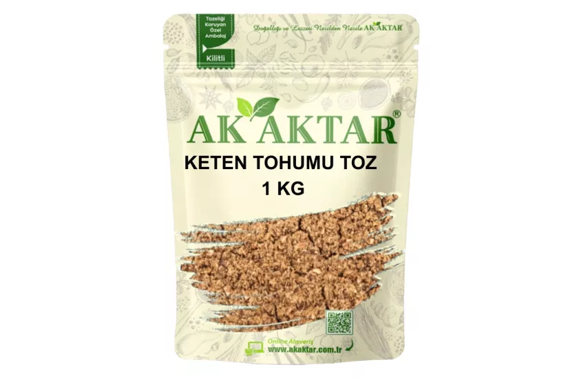 Keten Tohumu Toz 1 Kg