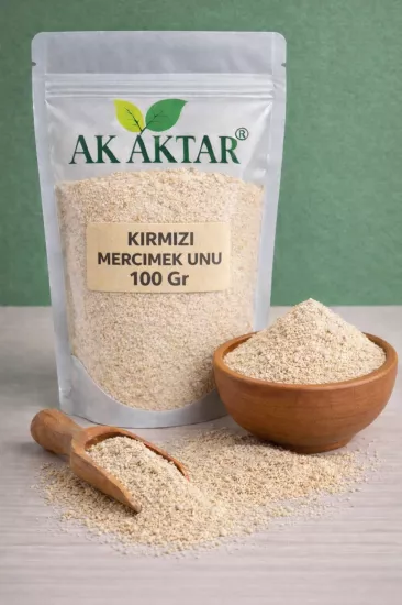 Kırmızı Mercimek Unu 100 Gr