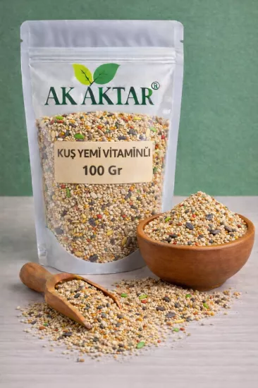 Kuş Yemi Vitaminli 100 Gr