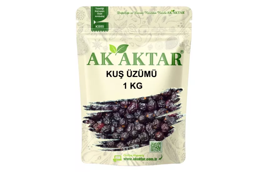 Kuş Üzümü 1 Kg Koli 20 Adet