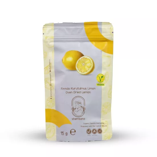 Shemsana Kurutulmuş Limon 15 Gram Koli 24 Adet