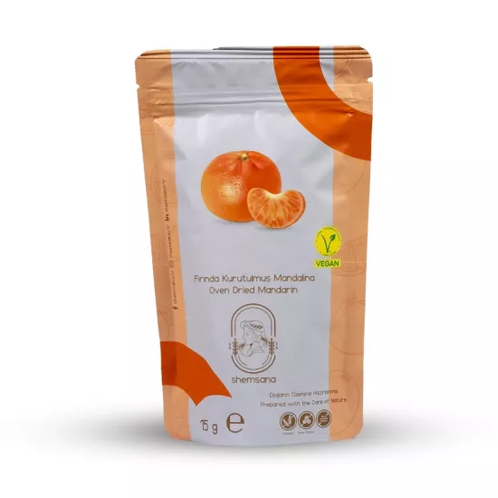 Shemsana Kurutulmuş Mandalina 15 Gram Paket