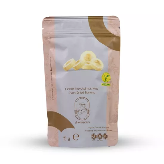 Shemsana Kurutulmuş Muz 15 Gram Paket