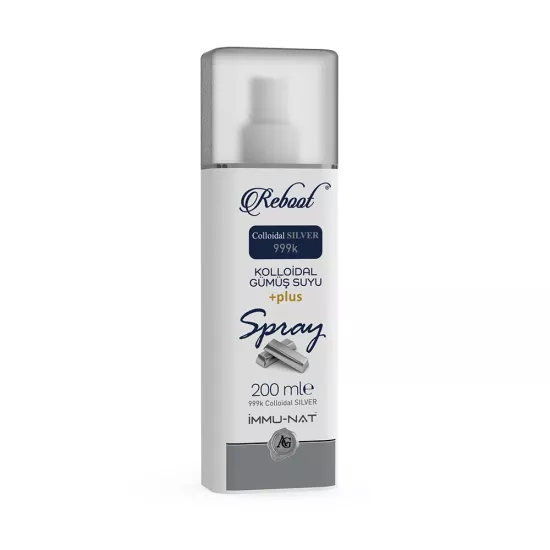 İmmu-Nat Reboot Kolloidal Gümüş Suyu +Plus 200 ML