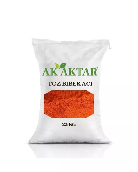 Toz Biber Acı 25 Kg