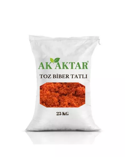 Toz Biber Tatlı 25 Kg