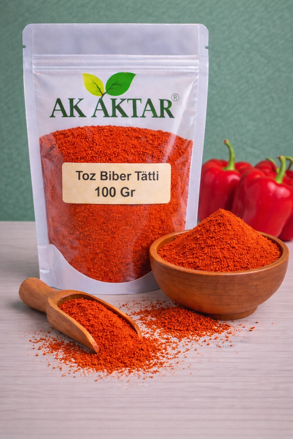 Toz Biber Tatlı 100 Gr Koli 20 Adet
