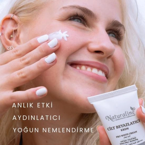 Naturaline Cilt Beyazlatıcı Bakım Kremi Pro White Cream 100 Ml