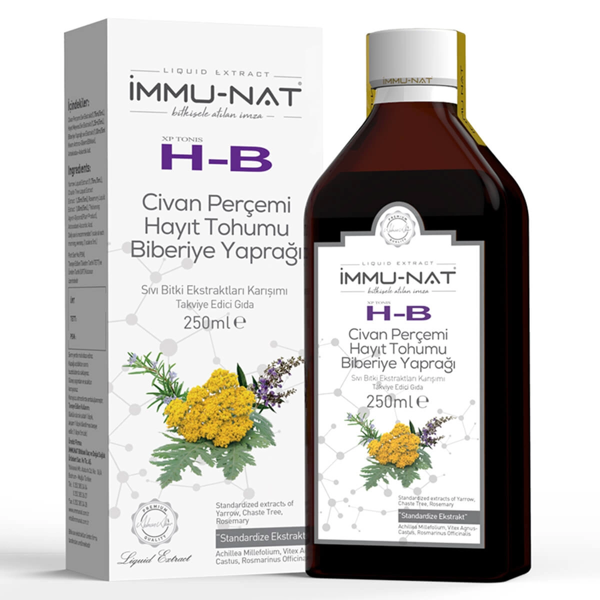 İmmu-Nat XP Tonis H-B Ektratı 250 ML